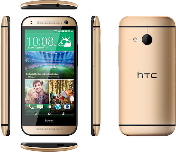 HTC One mini 2 in Gold