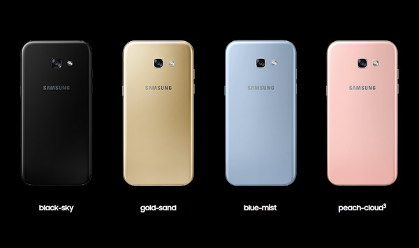 Samsung Galaxy A (2017) Smartphones - Farben
