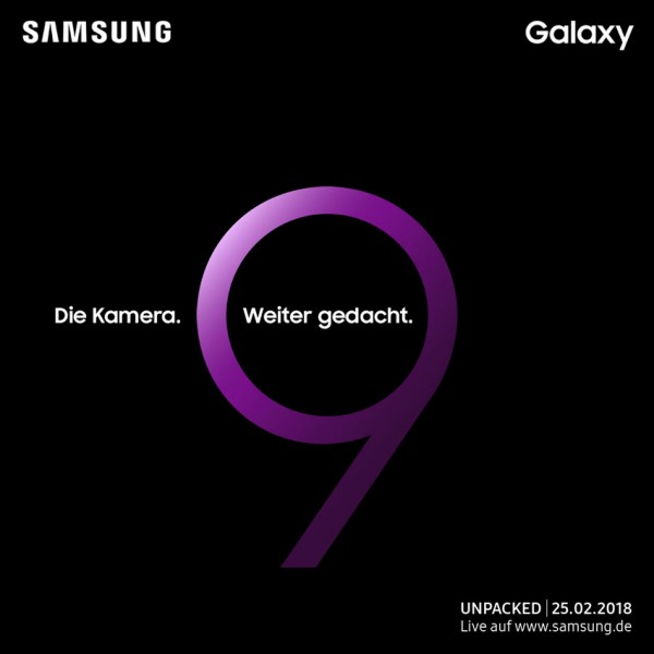 Samsung Galaxy UNPACKED 2018 - Ankündigung
