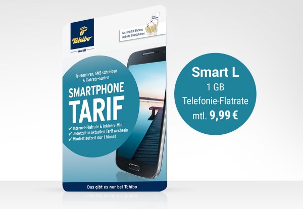 Tchibo mobil Smart L für 9,99 Euro