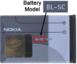 Nokia Akku BL-5C