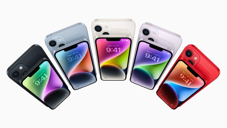 Apple iPhone 14 und iPhone 14 Plus - 5 Farbvarianten