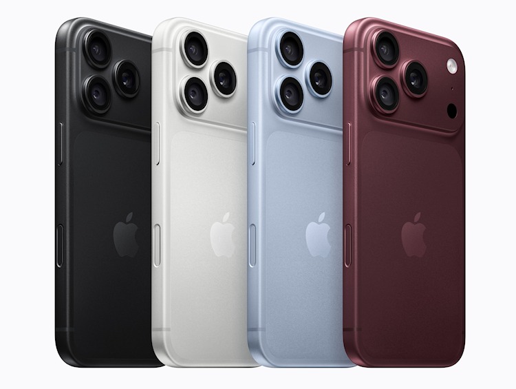 Apple iPhone 18 Pro - Farbvarianten (Bild: Apple) Apple iPhone 18 Pro - Farbvarianten