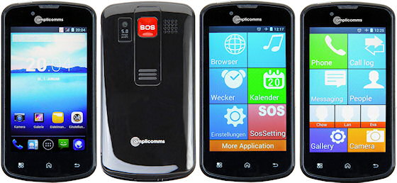 PowerTel M9000 Senioren-Smartphone