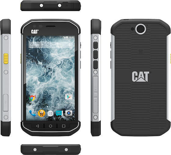 Cat S40 Smartphone von allen Seiten