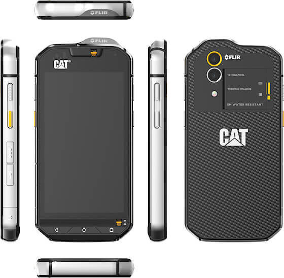 Cat S60 Smartphone - von allen Seiten