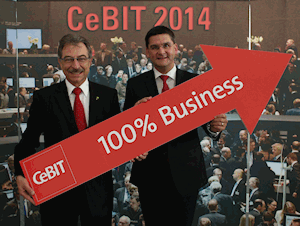CeBIT 2014 - 100% Business