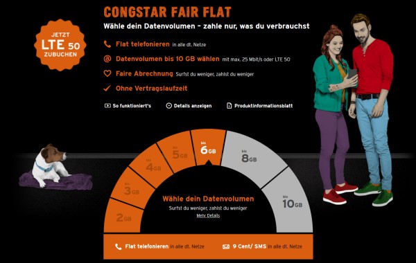 congstar Fair Flat