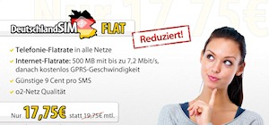 Deutschland SIM Flat Aktion