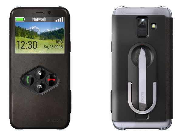 emporia Smartcover mit Samsung Galaxy A6 emporia Smartcover mit Samsung Galaxy A6