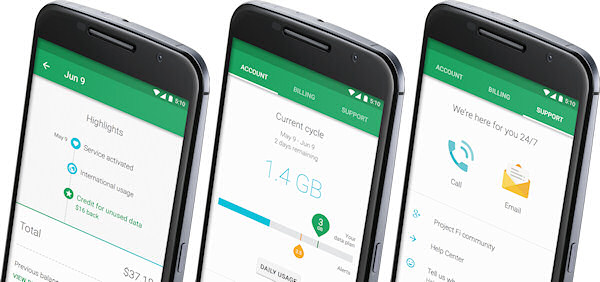 Google Project Fi - App Google Project Fi - App