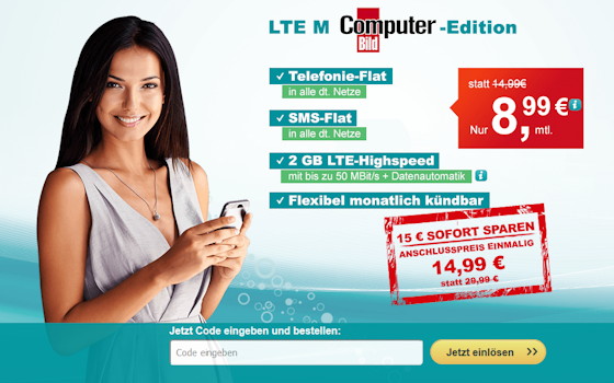LTE M Allnet-Flat ComputerBild-Edition