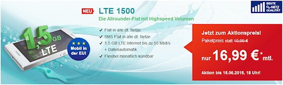 helloMobil LTE 1500 Aktion
