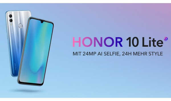 Honor 10 Lite mit 24-MP AI Selfie-Kamera Honor 10 Lite Teaser