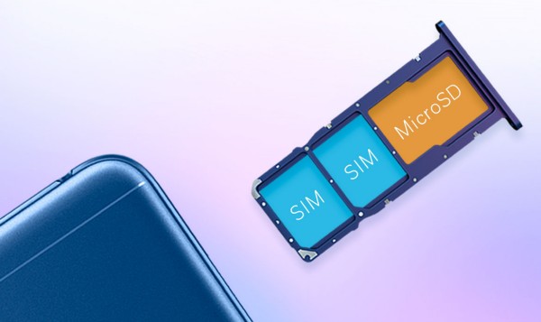 Honor 7S - Triple-Slot (Dual-SIM + microSD)