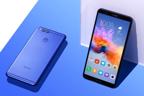 Honor 7X in Blau und Schwarz