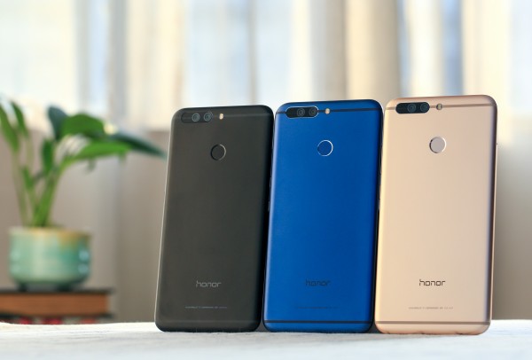 Honor 8 Pro in drei Farben