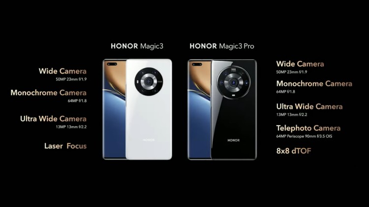 Honor Magic3 und Magic3 Pro Kamera