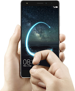 Huawei Mate S mit Knuckle Control 2.0