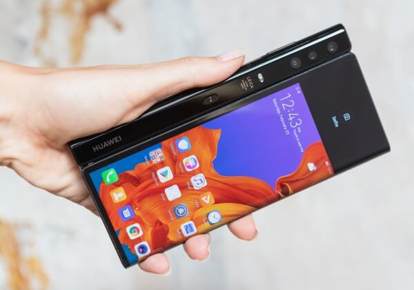 Huawei Mate X - zusammengeklappt Huawei Mate X - zusammengeklappt