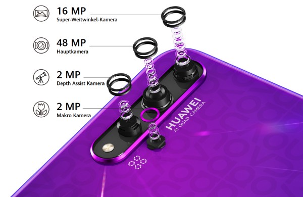 Huawei Nova 5T - Kamera