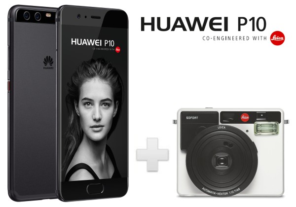 Huawei P10 mit Leica Sofort Kamera
