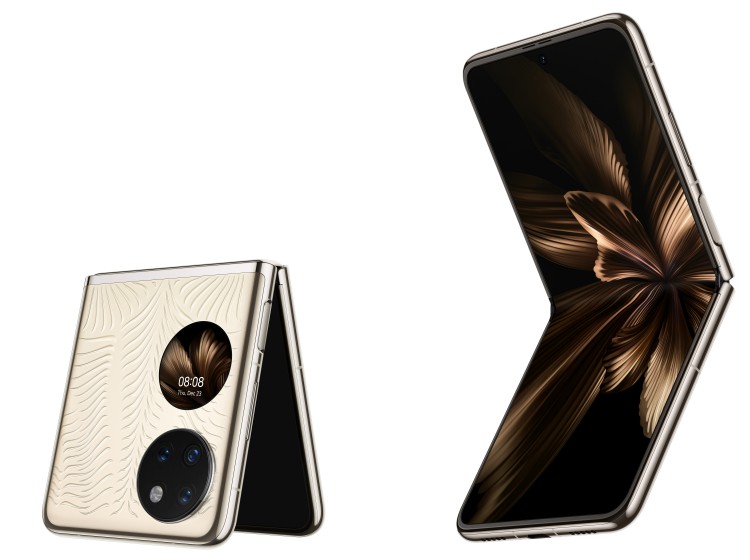 Huawei P50 Pocket - aufgeklappt