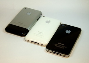 iPhone Modelle nebeneinander