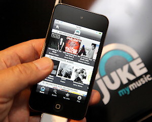 JUKE Musik auf dem Smartphone