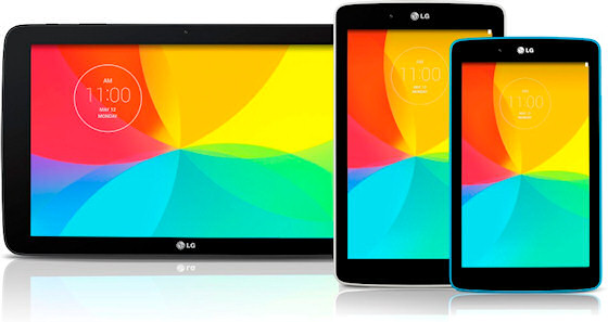 LG kündigt drei neue Tablets an