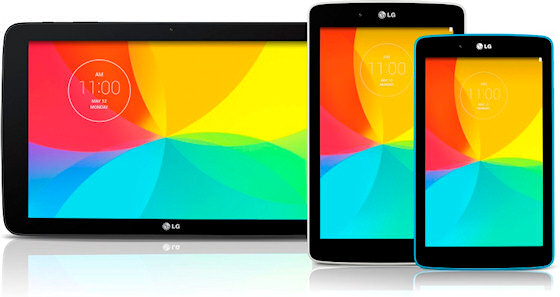 LG kündigt drei neue Tablets an (Bild: LG) LG kündigt drei neue Tablets an