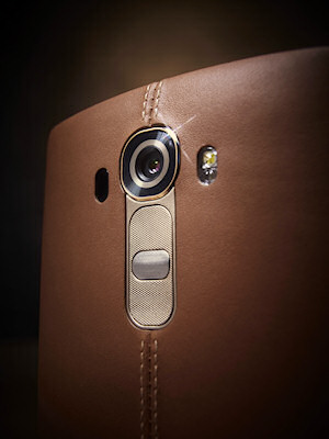 LG G4 Smartphone mit 16-MP-Kamera auf der Rückseite