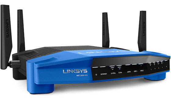 Wireless-Router WRT1900ACS von Linksys