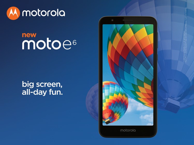 Motorola moto e6 - Teaser