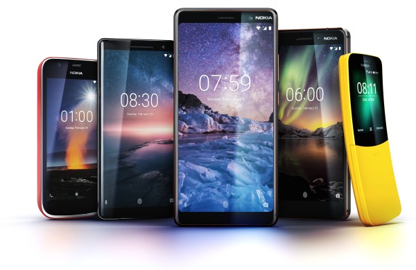 Nokia Smartphones auf MWC 2018