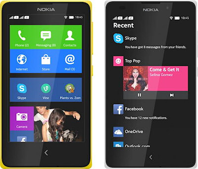Nokia X Smartphones
