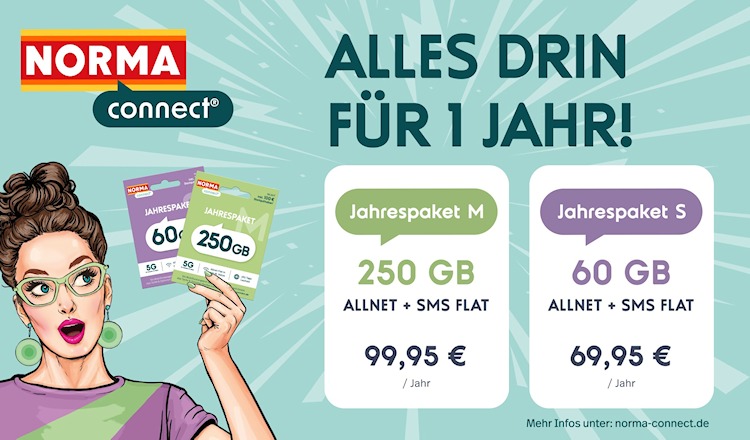 NORMA Connect Jahrespakete