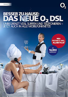 Neue o2 DSL Tarife mit Alle-Netze-Flatrate (Flyer)