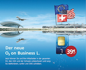 o2 Business: Neue EU+ Travel Option für Europa und Nordamerika