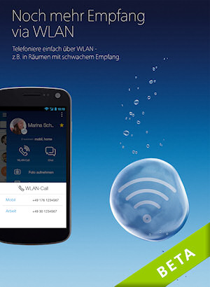 o2 Message+Call App: Mit Smartphone im WLAN telefonieren