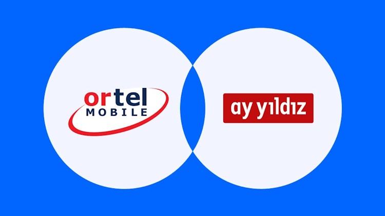 Ay Yildiz und Ortel Mobile Logos