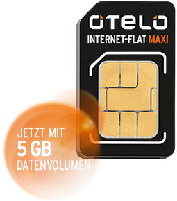 otelo Internet-Flat Maxi mit neuen Konditionen