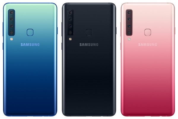 Samsung Galaxy A9 in drei Farben