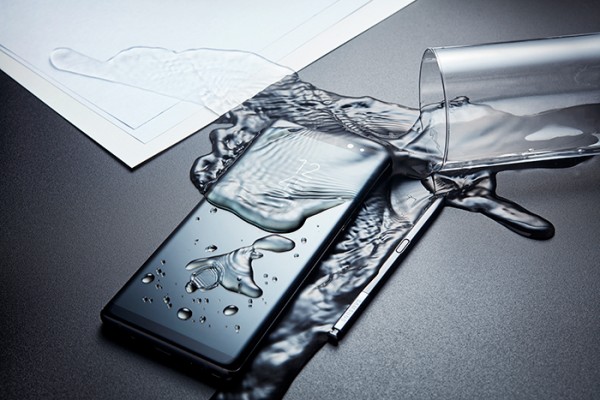 Samsung Galaxy Note 8 - gegen Wasser geschützt (IP68)