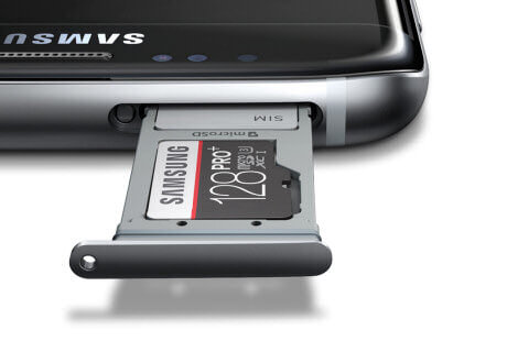 microSD Slot in Samsung Galaxy S7 / S7 edge