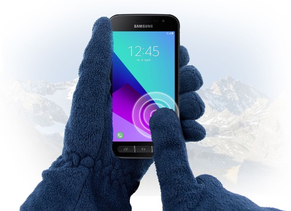 Samsung Galaxy Xcover 4 - Bedienung mit Handschuhen