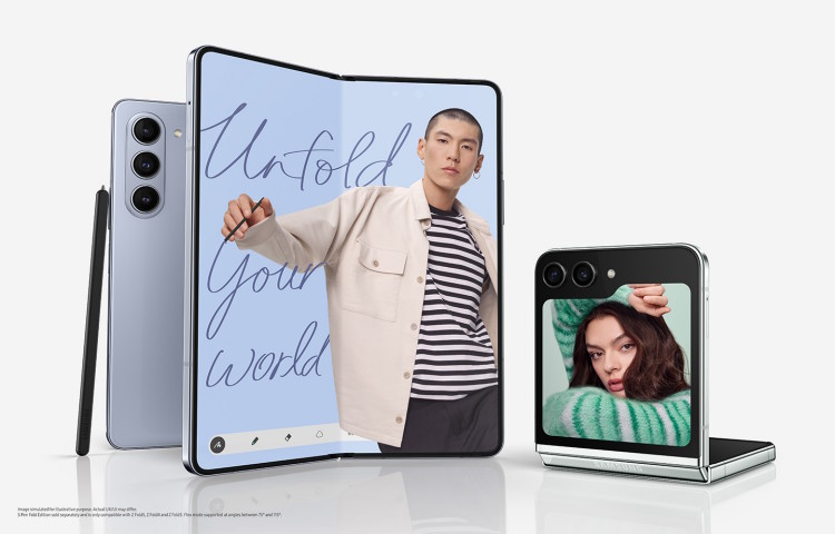 Samsung Galaxy Z Flip5 und Fold5