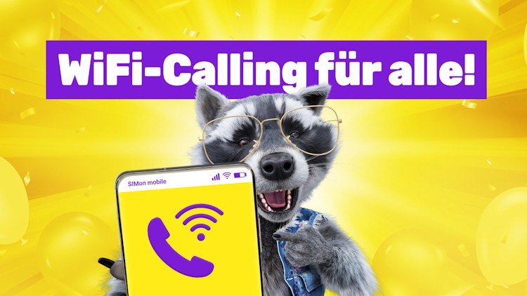 SIMon mobile startet WiFi-Calling