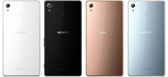 Sony Xperia Z4 Smartphone - Farben