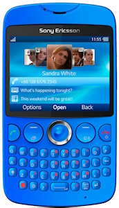Sony Ericsson txt